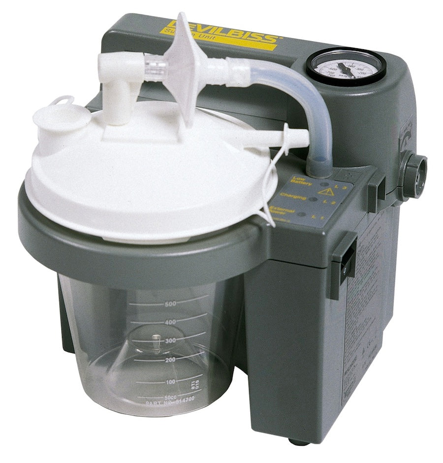 Devilbiss Vacuaide 7305PU Portable Suction Machine Nebulisers Direct